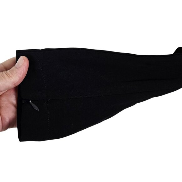 Sergio Hudson Womens Long Midi Black Dress Size Small Funeral Church Party - Picture 7 of 11